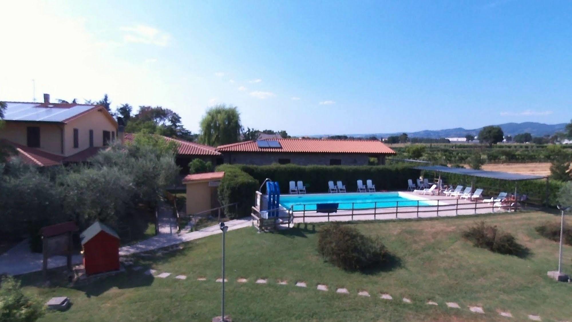 Agriturismo La Mora Assisi Buitenkant foto